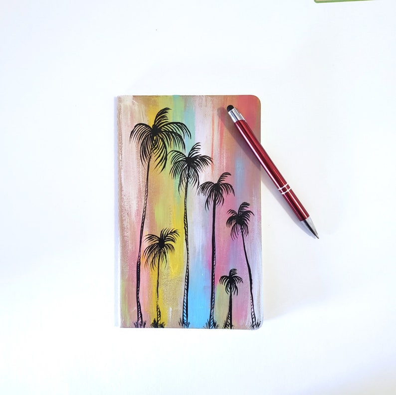 Kitchen Art Beach Art Beach Decor Palm Tree Decor Fridge Magnet