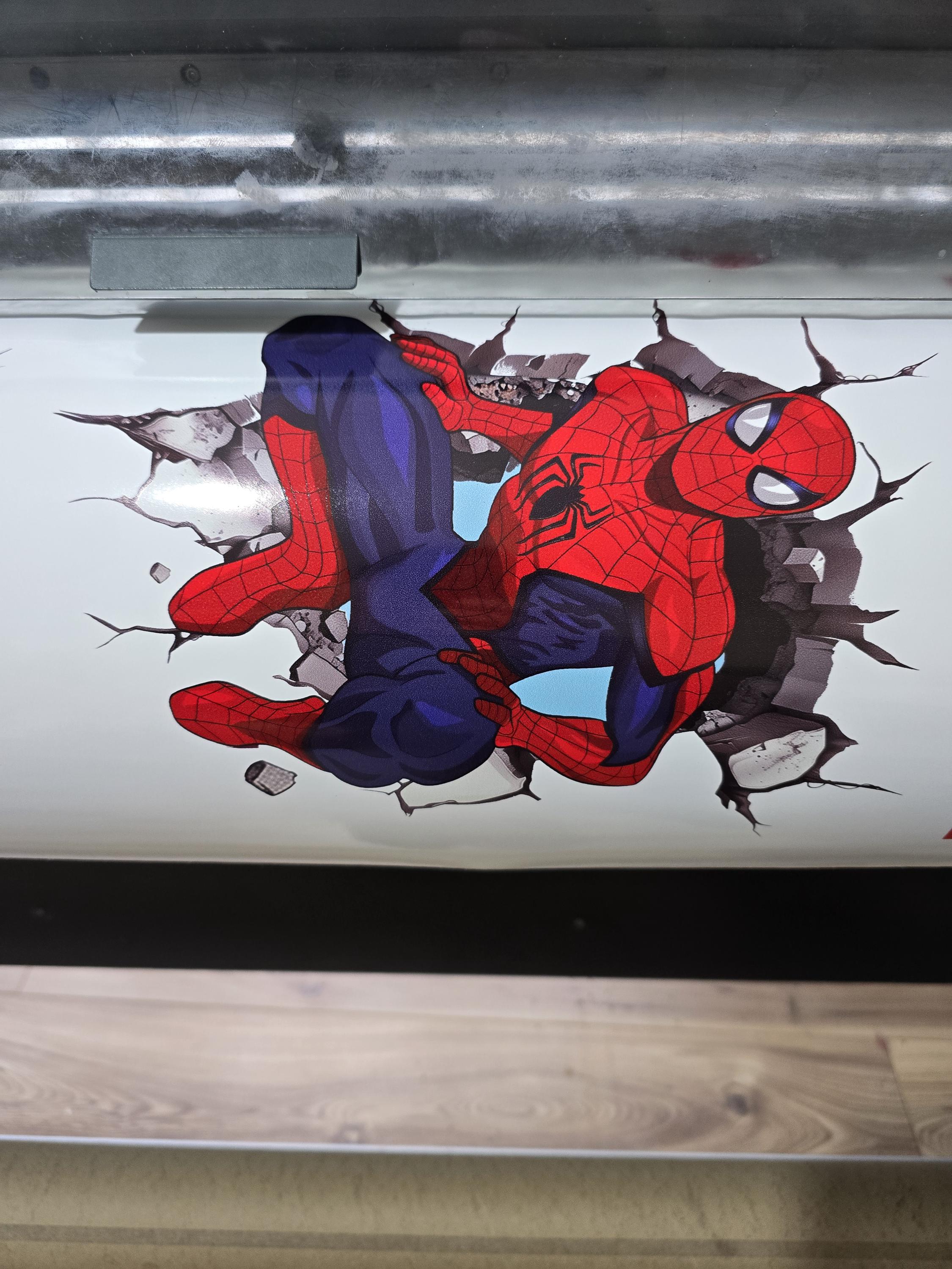スパイダーマン ウォールステッカー：ゲームルーム向けの