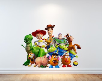 Toy Story Characters D1 House decoration Vinyl Wall Sticker