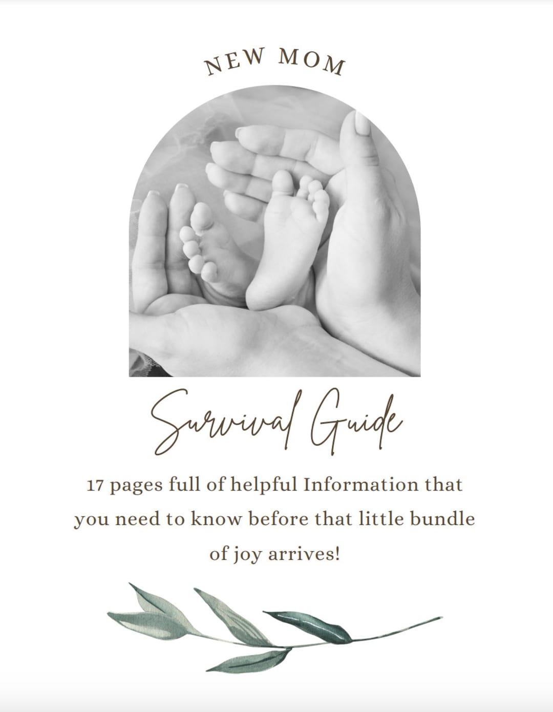 New Mom Survival Guide - Etsy