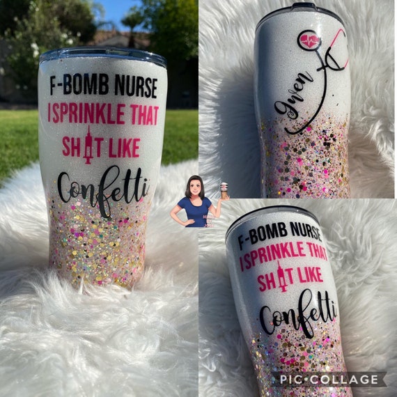 Pink Tumbler,glitter Tumbler,silver Tumbler,sublimated Tumbler,skinny  Tumbler,custom Tumbler,cute Tumbler,gift for Her,gift for Mom,gift 