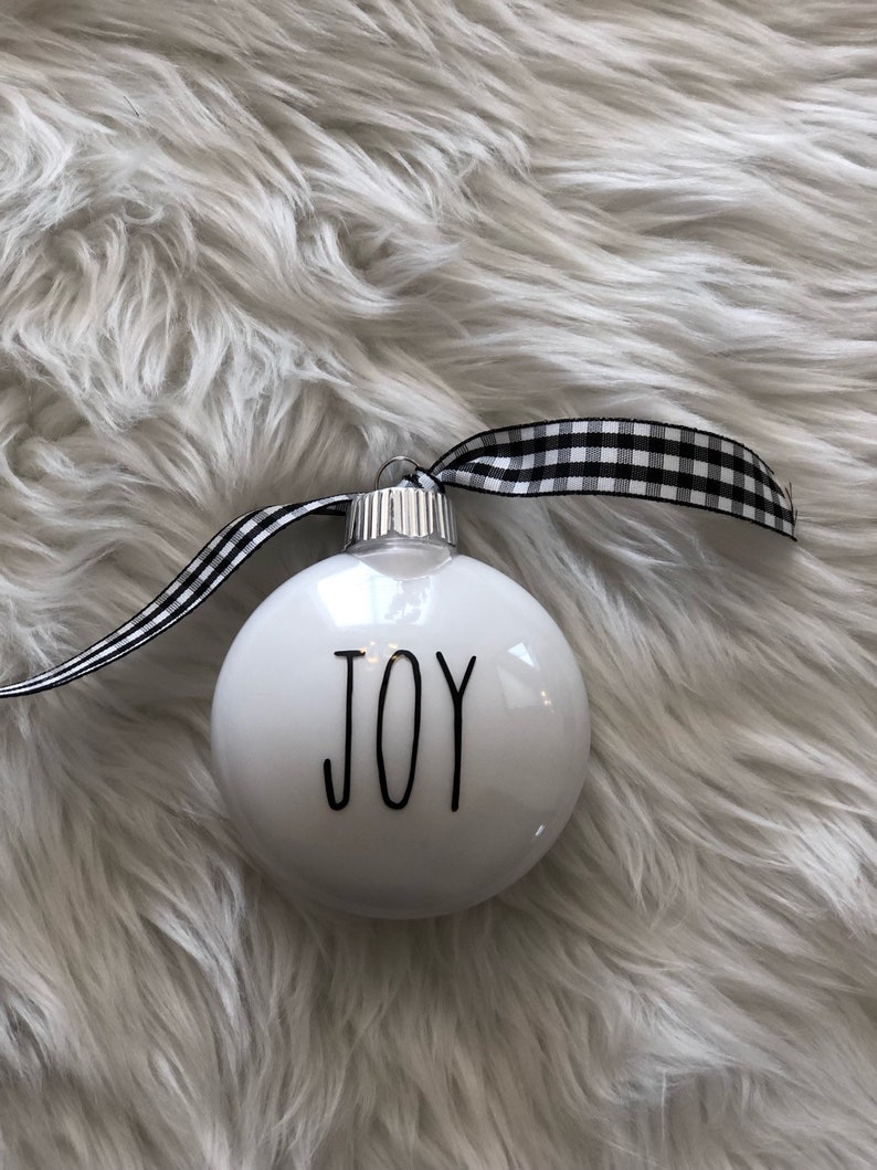 Rae Dunn Inspired Ornaments or Decals Rae Dunn for Christmas Etsy