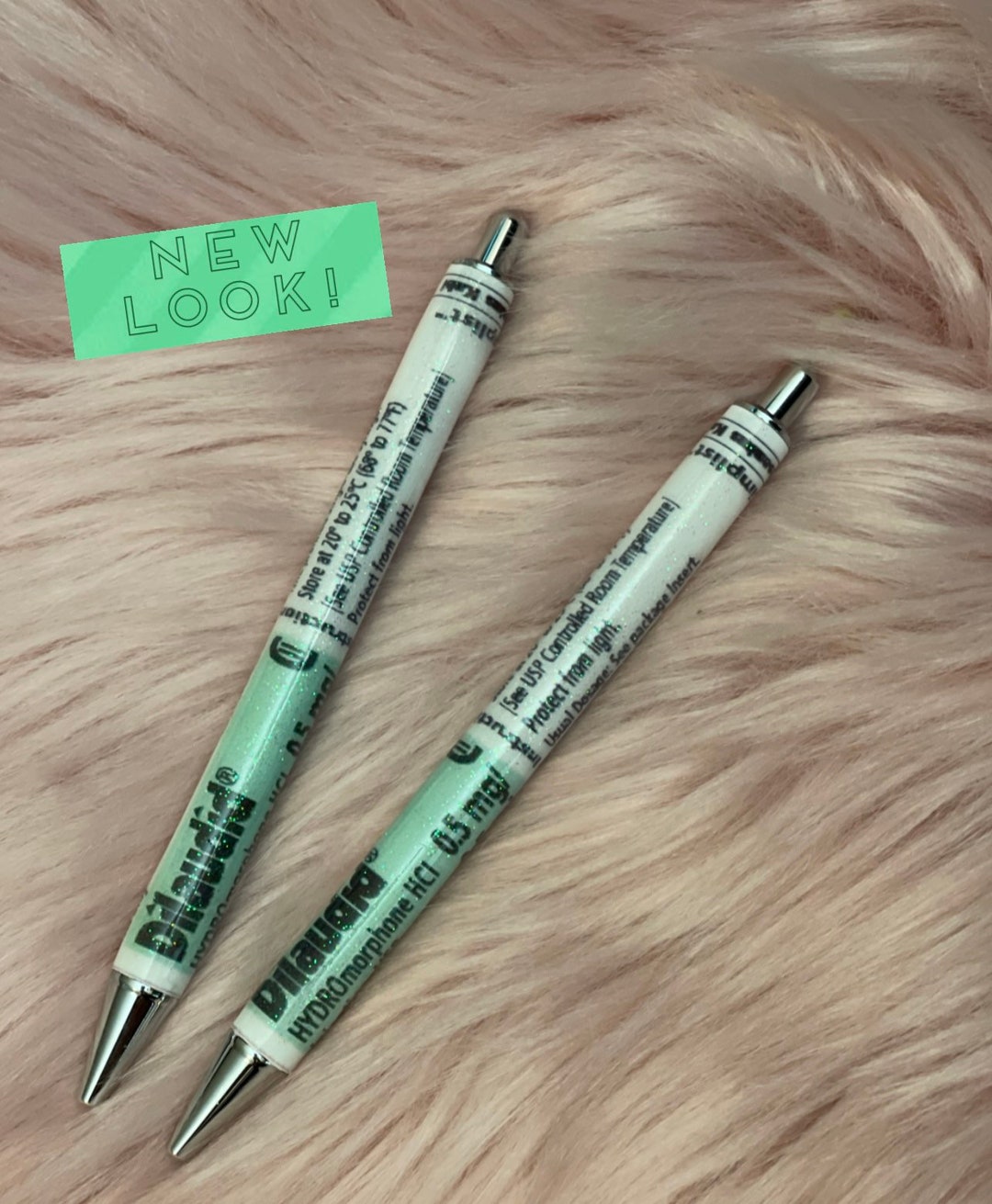 Dilaudid pen/ Nurse pen/ Pen for nurses /Ativan pen/ glittery - Etsy ...