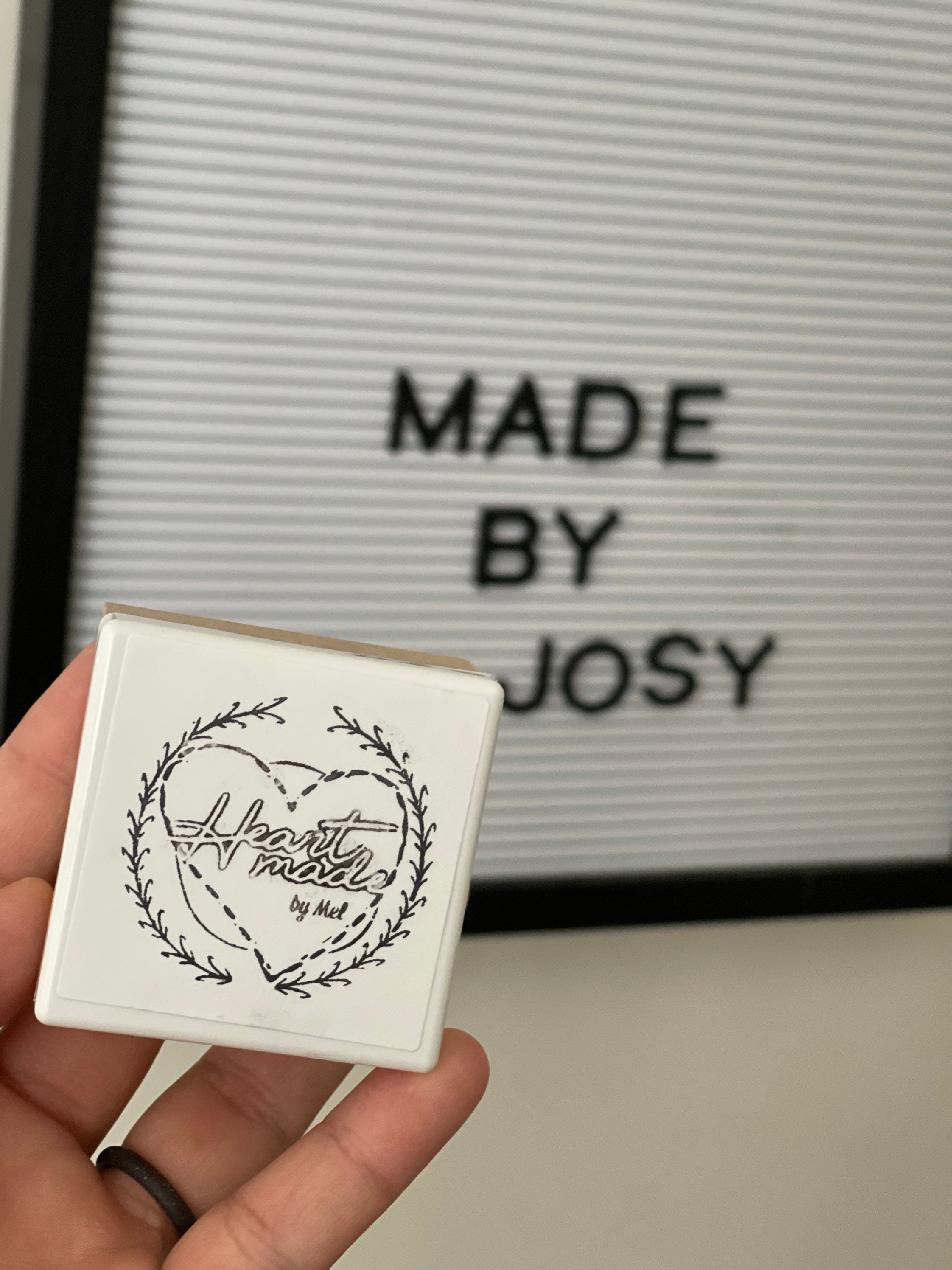 Business stamp Stamps Custom business Stamp Stamp Small Etsy