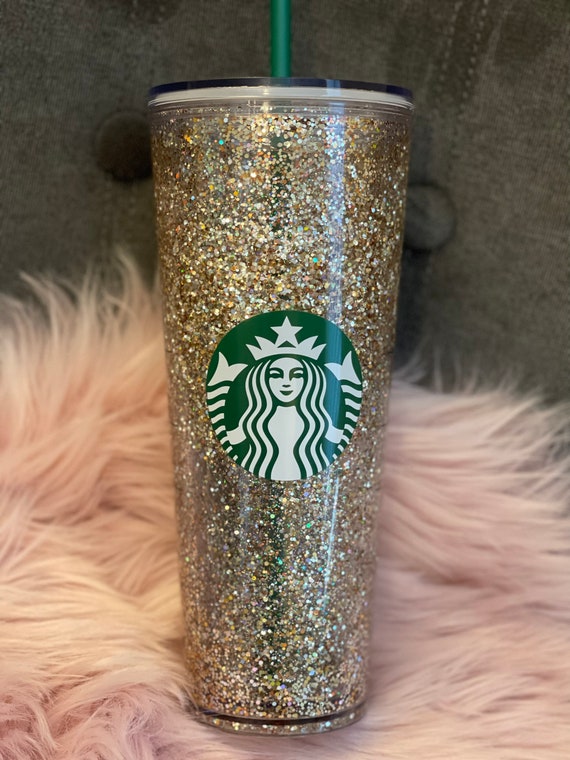 Venti Starbucks Snow Globe Tumbler