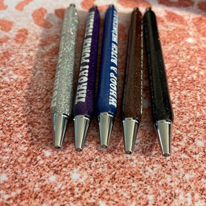 Humor Pens Office Jokes Adult Humor Pens Glittery Pens Gag - Etsy