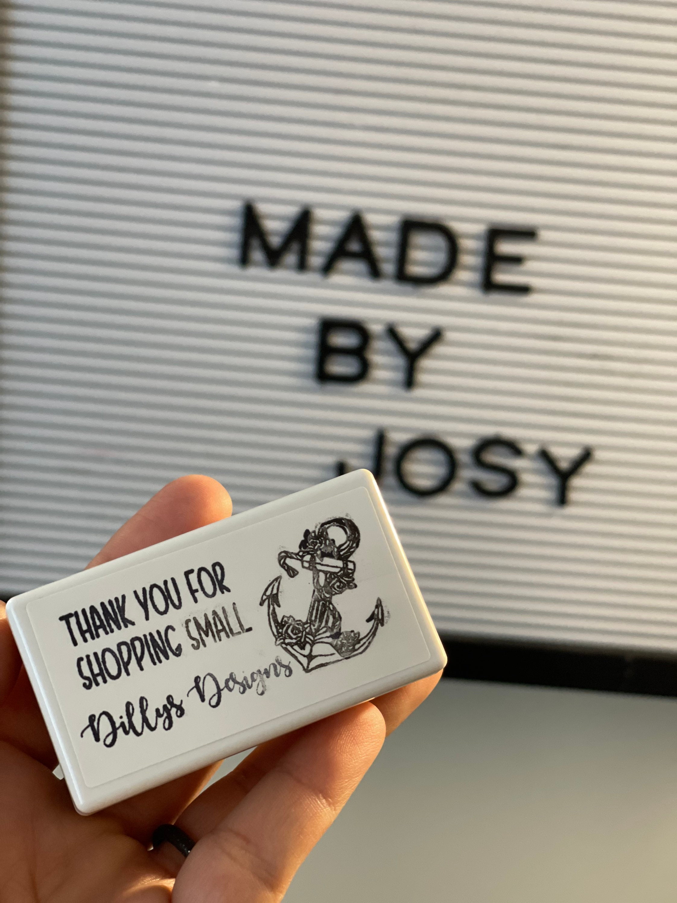 Business stamp Stamps Custom business Stamp Stamp Small Etsy