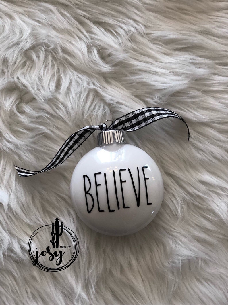 Rae Dunn Inspired Ornaments or Decals Rae Dunn for Christmas Etsy