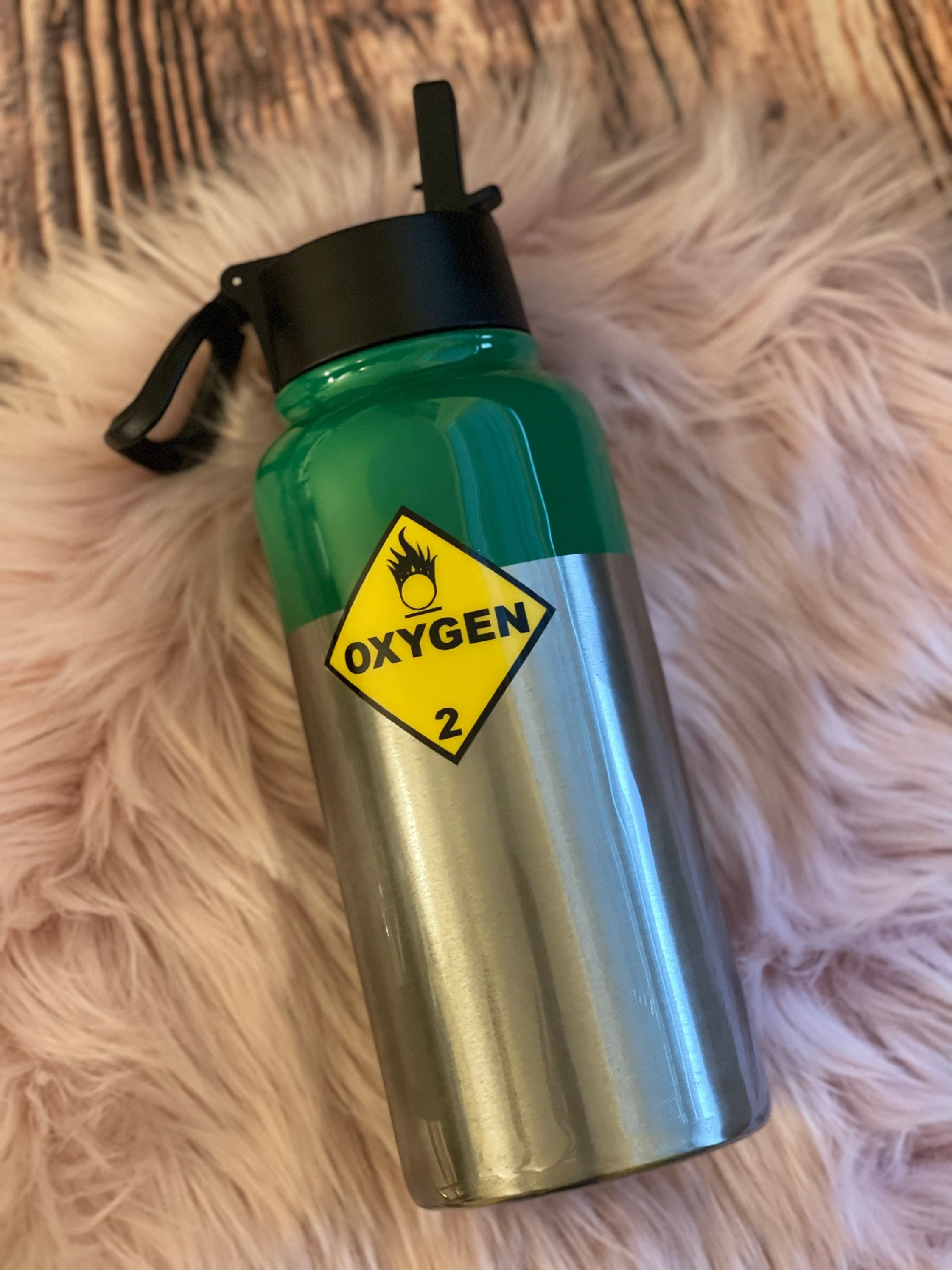 Botella de agua con tanque de oxígeno / Terapeuta respiratorio / RT /Botella  de agua para chicos/ Respiratorio / RT semana / RT/ RTlife -  México