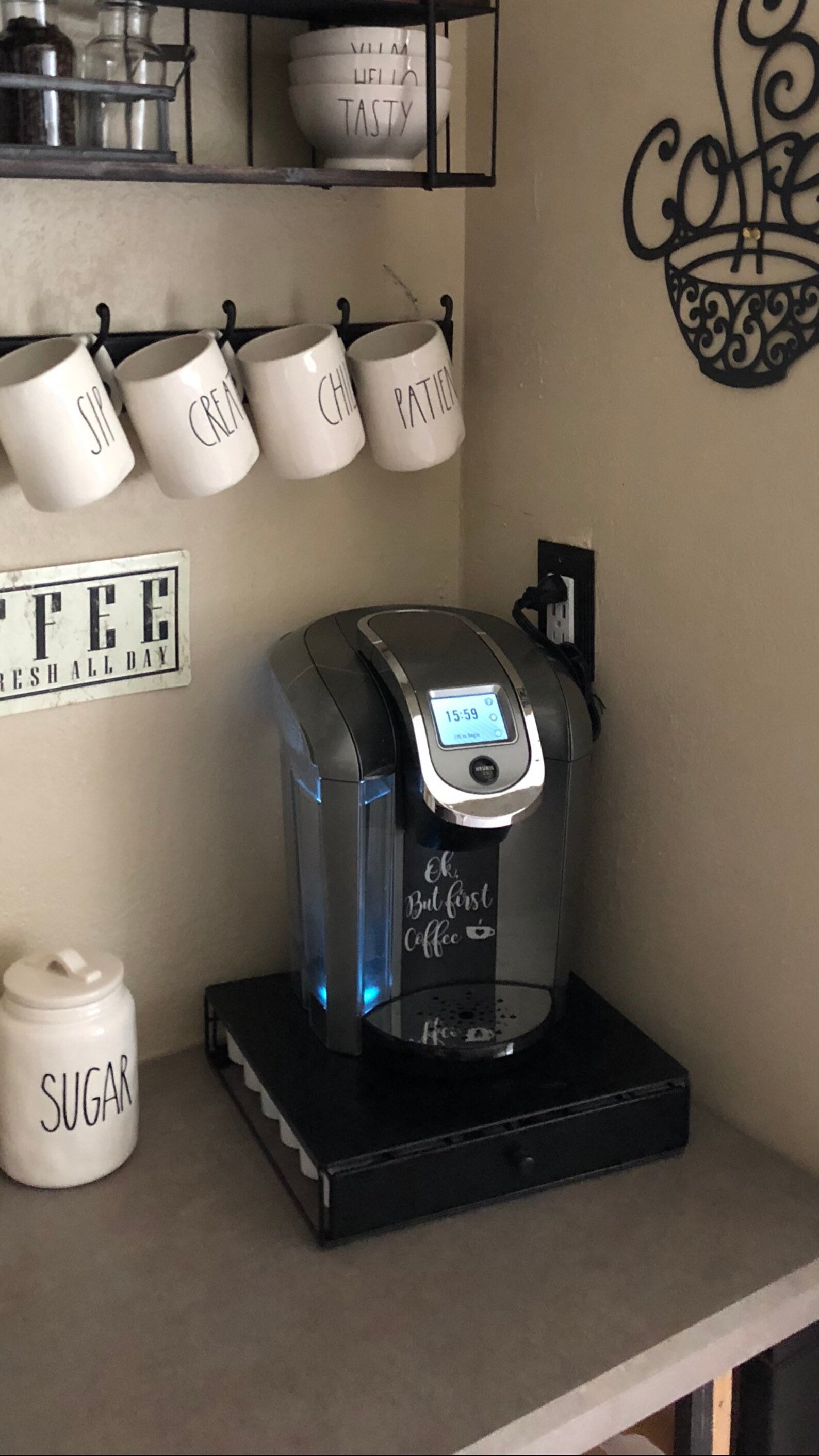 Custom Keurig Coffee Maker Decal Sticker for Your Coffee Etsy