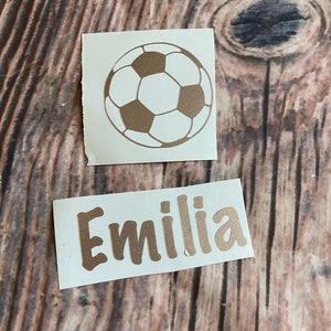 Water bottle labels for soccer players/ Soccer player / Soccer girls / soccer label / soccer water bottle/ Soccer player label image 1