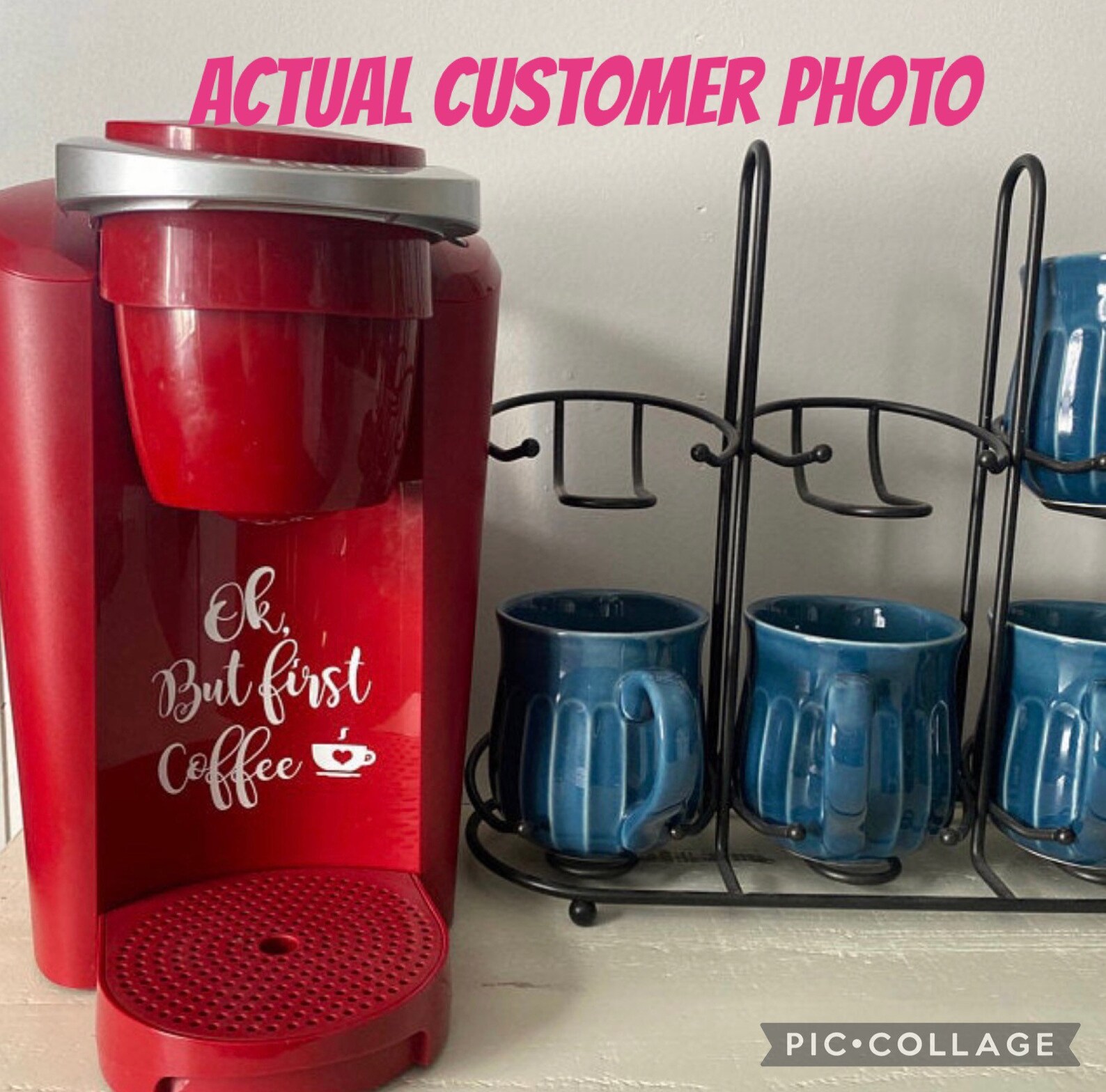 Custom Keurig Coffee Maker Decal Sticker for Your Coffee Etsy
