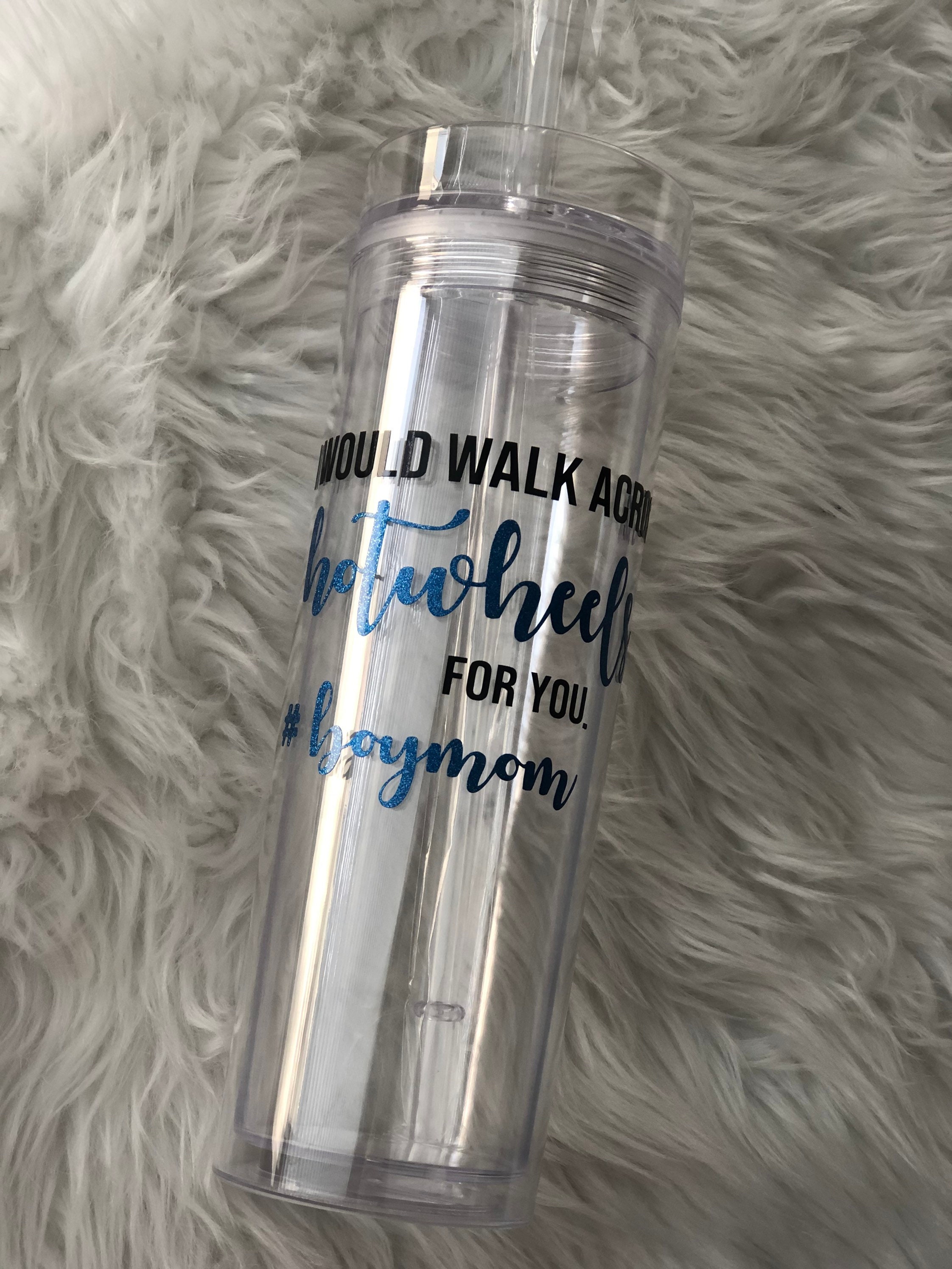 Boy mom tumbler /Insulated skinny tumbler / Boy mom cup Etsy