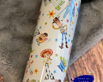 Toy Story inspired cup / Cup for boys / Cup for little boys / Tumbler for kids / Toy Story inspired / Buzz and woody inspired cup