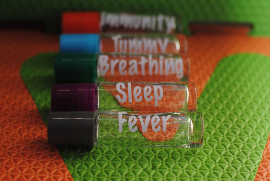 Essential Oil Labels Rollerball Labels - Etsy