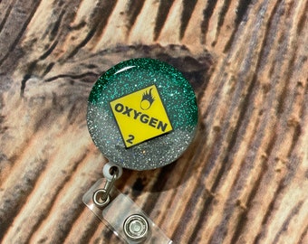 Oxygen Badge Reel - Etsy