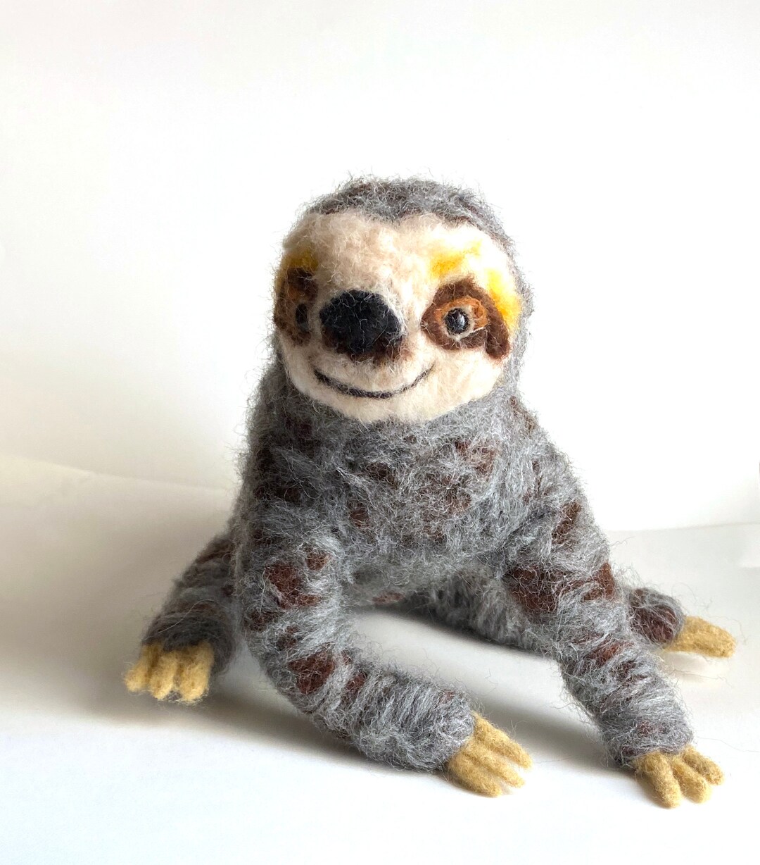 Baby Sloth, Gift, Sculpture, Figurine, Wool, Needle Felt, Animal - Etsy