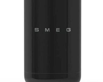 SMEG Transparent Black Food Storage Containers 3x New Collection Retro Design 1L 0.5L