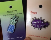 Simpsons Enamel pins Treehouse of Horrors Monkey Paw Fugu Poison Fish Home Simpson
