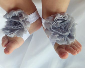 baby ribbon sandals