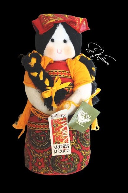Artisanal Decorative Doll Mexican State Chiapas Multicolor 601907 main image 1