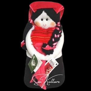 HANDMADE CHIAPAS DOLL Mexican Culture Juanita Chiapas rag doll vintage Ethnic collectible Maria doll traditional Mexican attire Gift 4 all