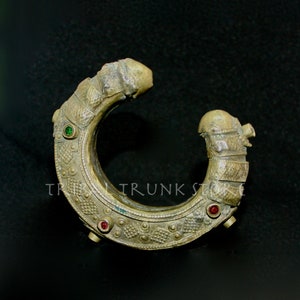 VINTAGE TURKMEN BRACELET  engraved bracelet Ethnic Bohemian nomadic & tribal statement bracelet