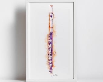 Piccolo in Purple & Orange