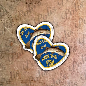 Kus de vissenlaptopstickers || Come From Away de muzikale vinylsticker