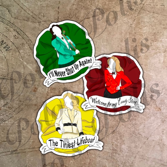 Heathers the Musical Stickers Broadway Musical Sticker Set Etsy