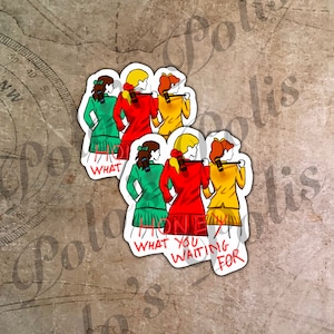 Calcomanía de vinilo Heathers the Musical // Broadway Musicals laptop maleta pegatinas