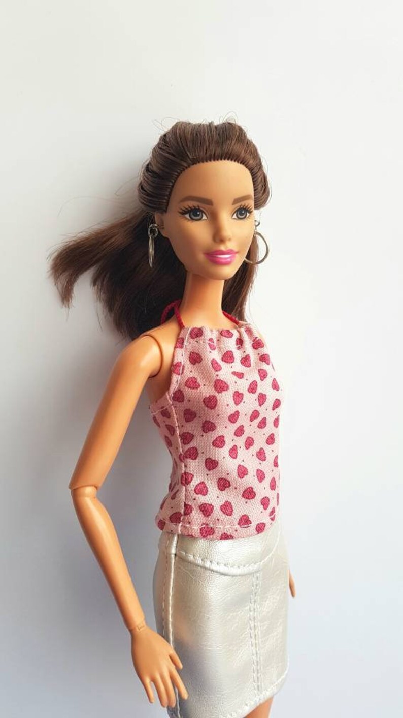 Crop top for Barbie doll Barbie doll clothes. Etsy