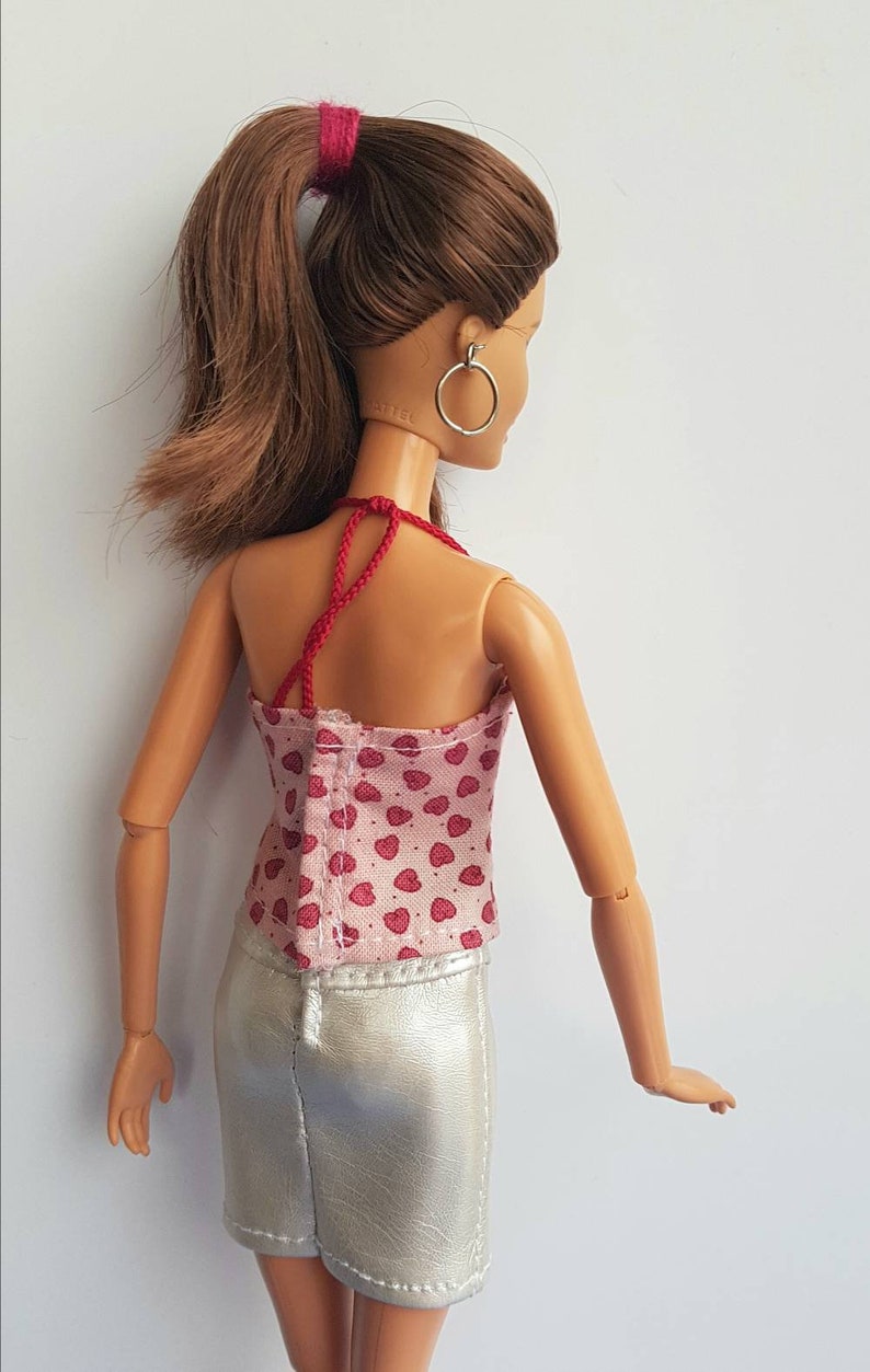 Crop top for Barbie doll Barbie doll clothes. | Etsy