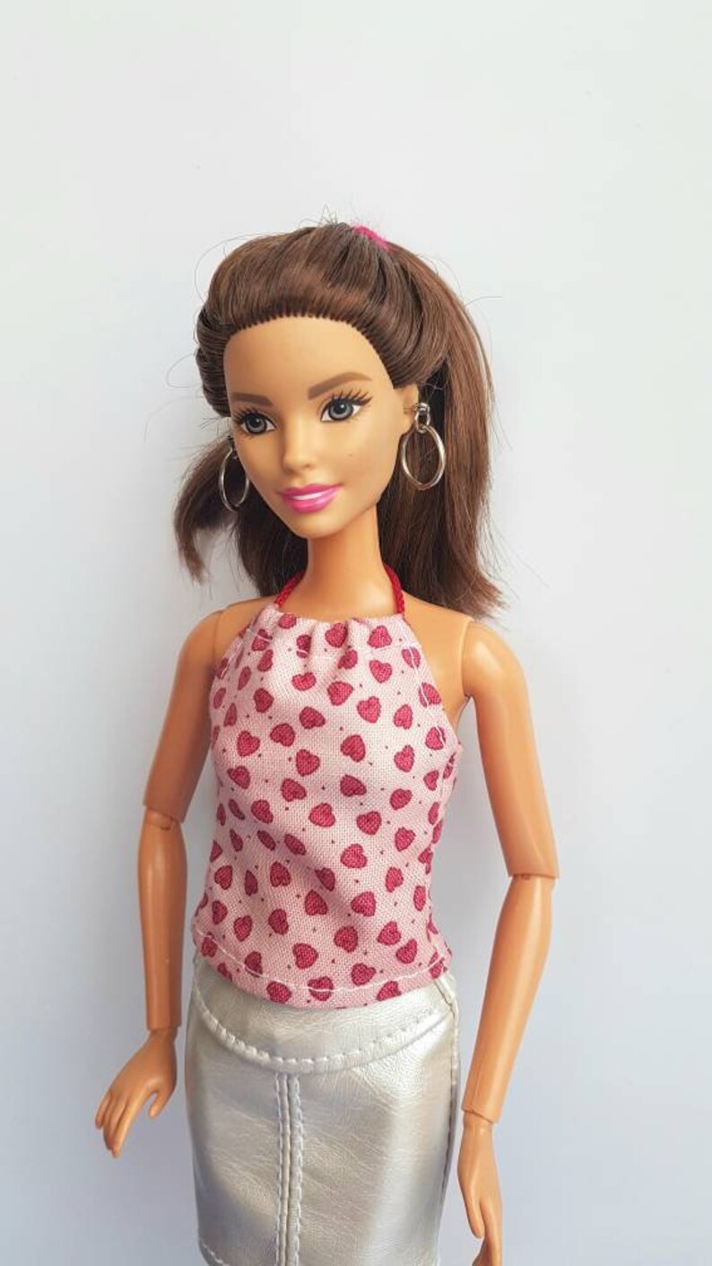 Crop top for Barbie doll Barbie doll clothes. | Etsy