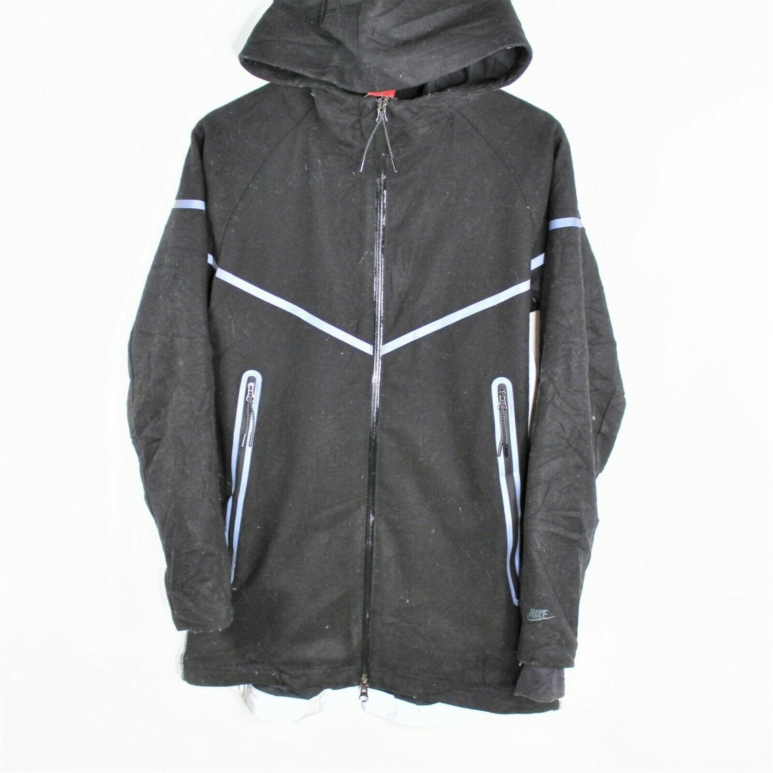 Nike Run Wool Reflective Jacket Women's Full Zip Running Etsy