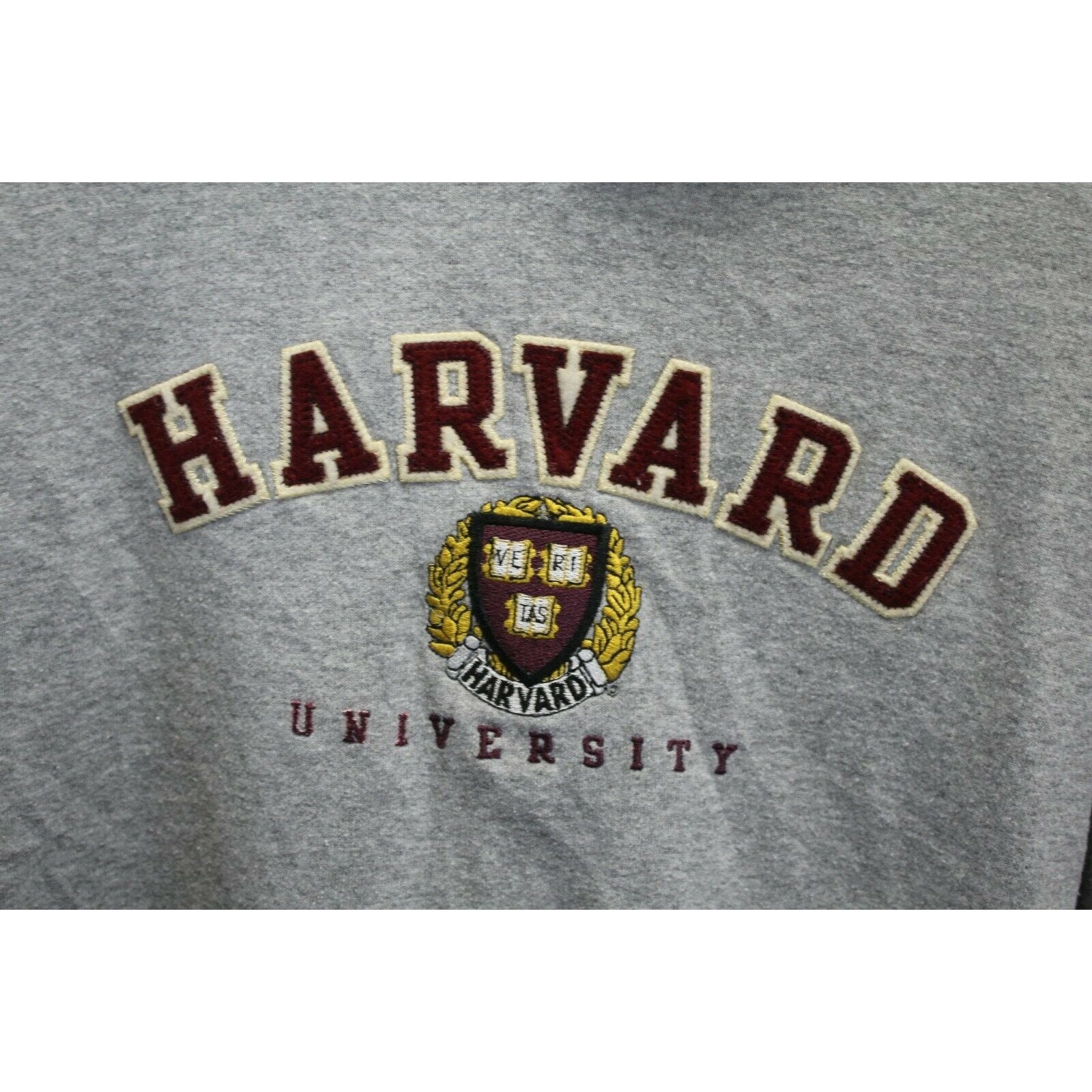 R125 Vintage Champion Harvard Emblem Spell Out Sweatshirt Gray | Etsy