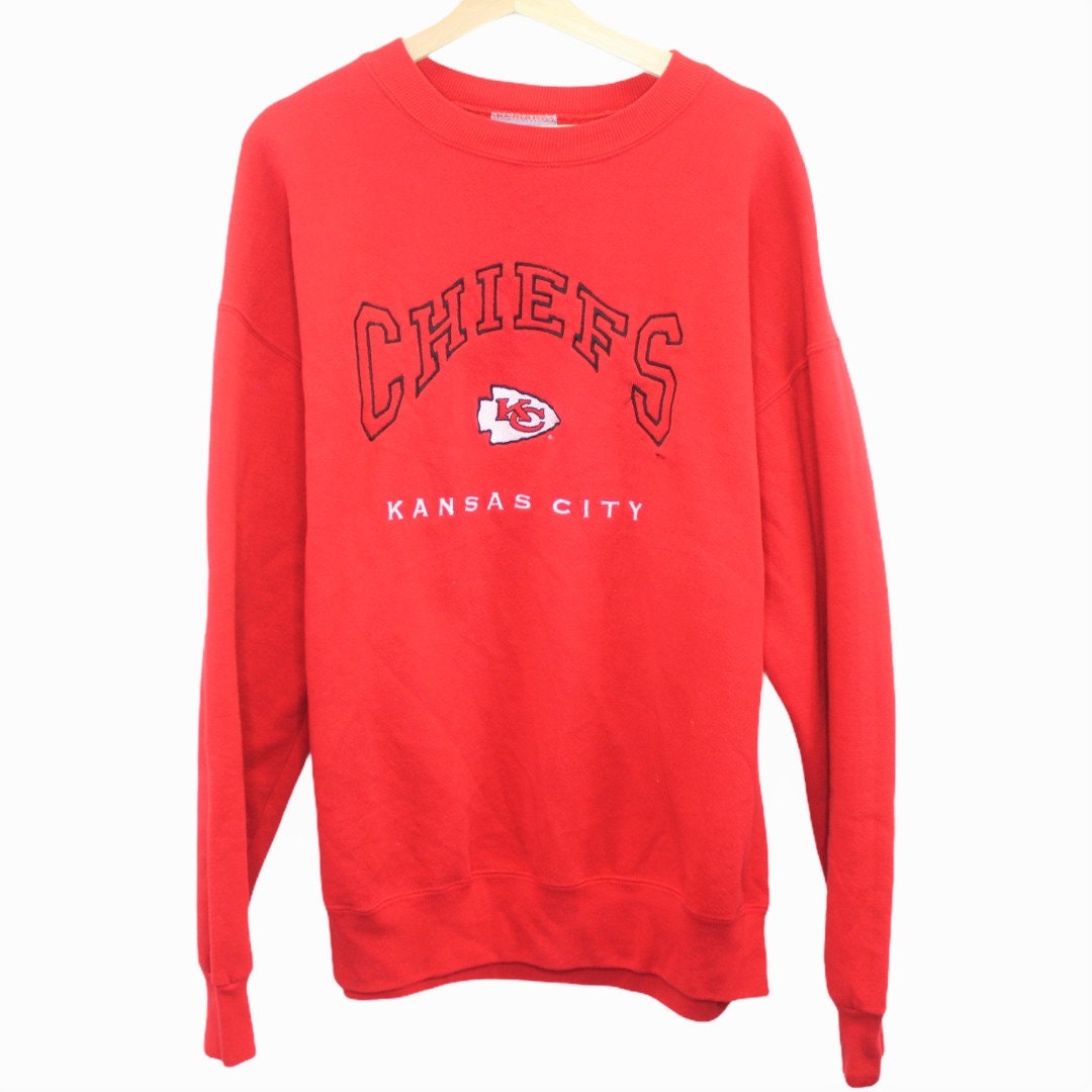 R201 Vintage Lee Sport NFL Kansas City Chiefs Sweatshirt Red | Etsy