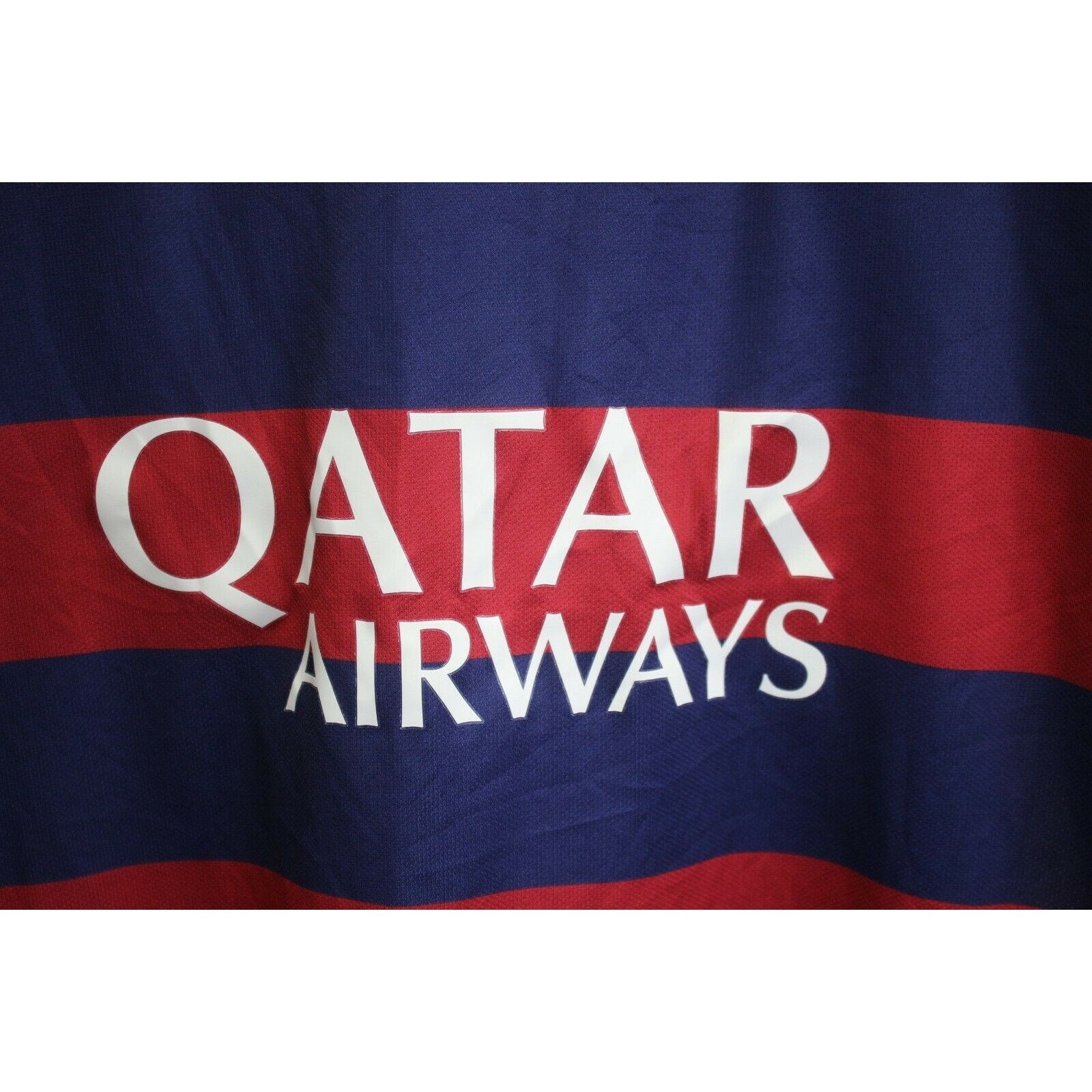 I171 Nike Athletic Swoosh Logo Qatar Airways Tee Shirt Jersey Etsy