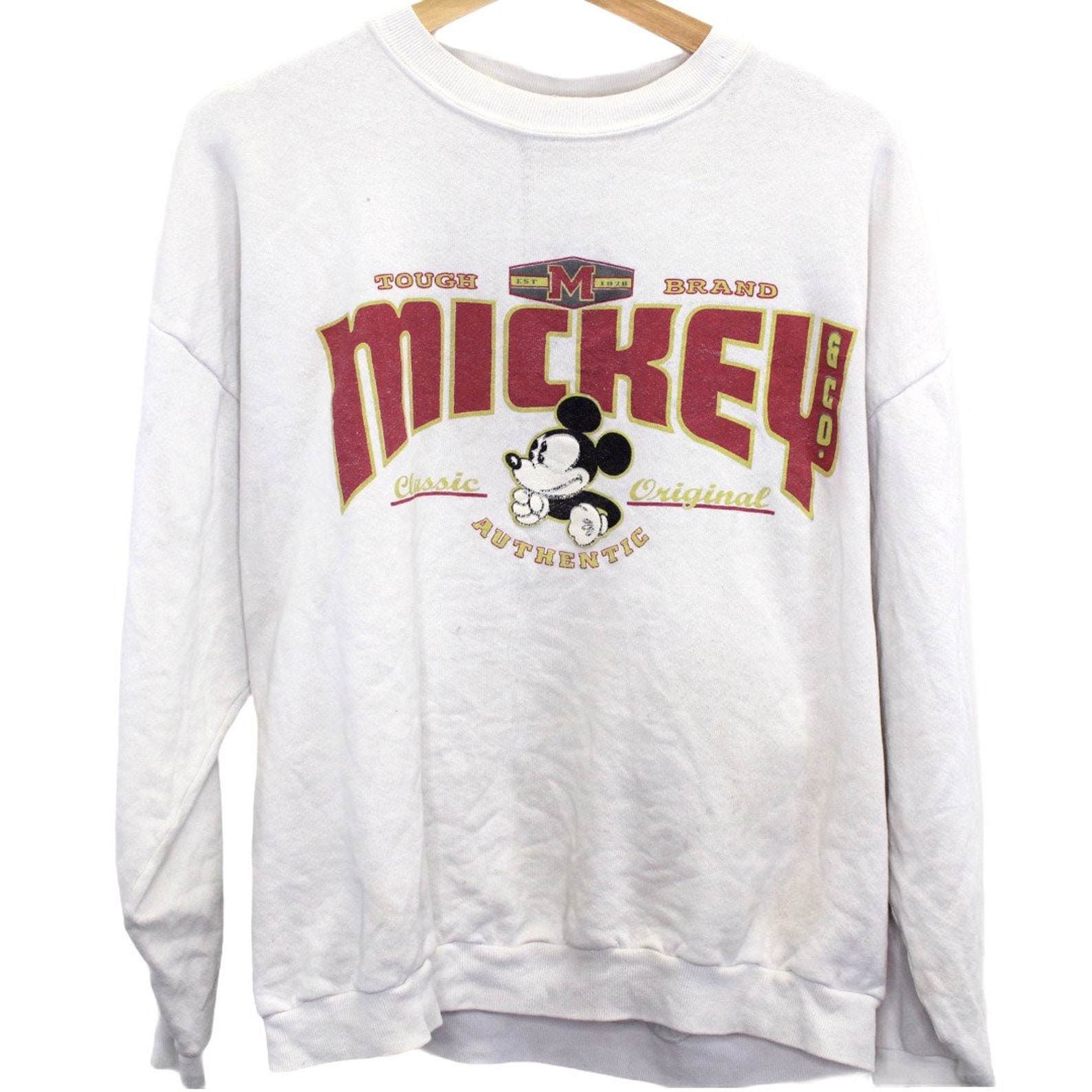 Y87 Vintage Mickey & Co Walt Disney Crewneck Sweater Etsy
