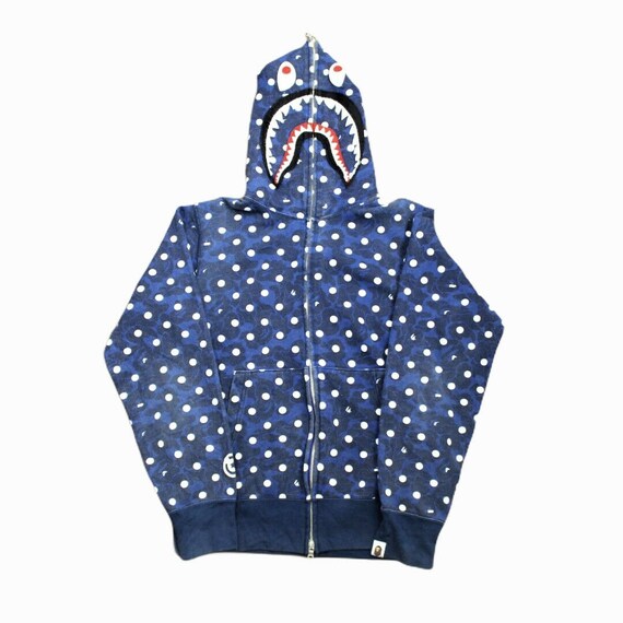 bape polka dot hoodie
