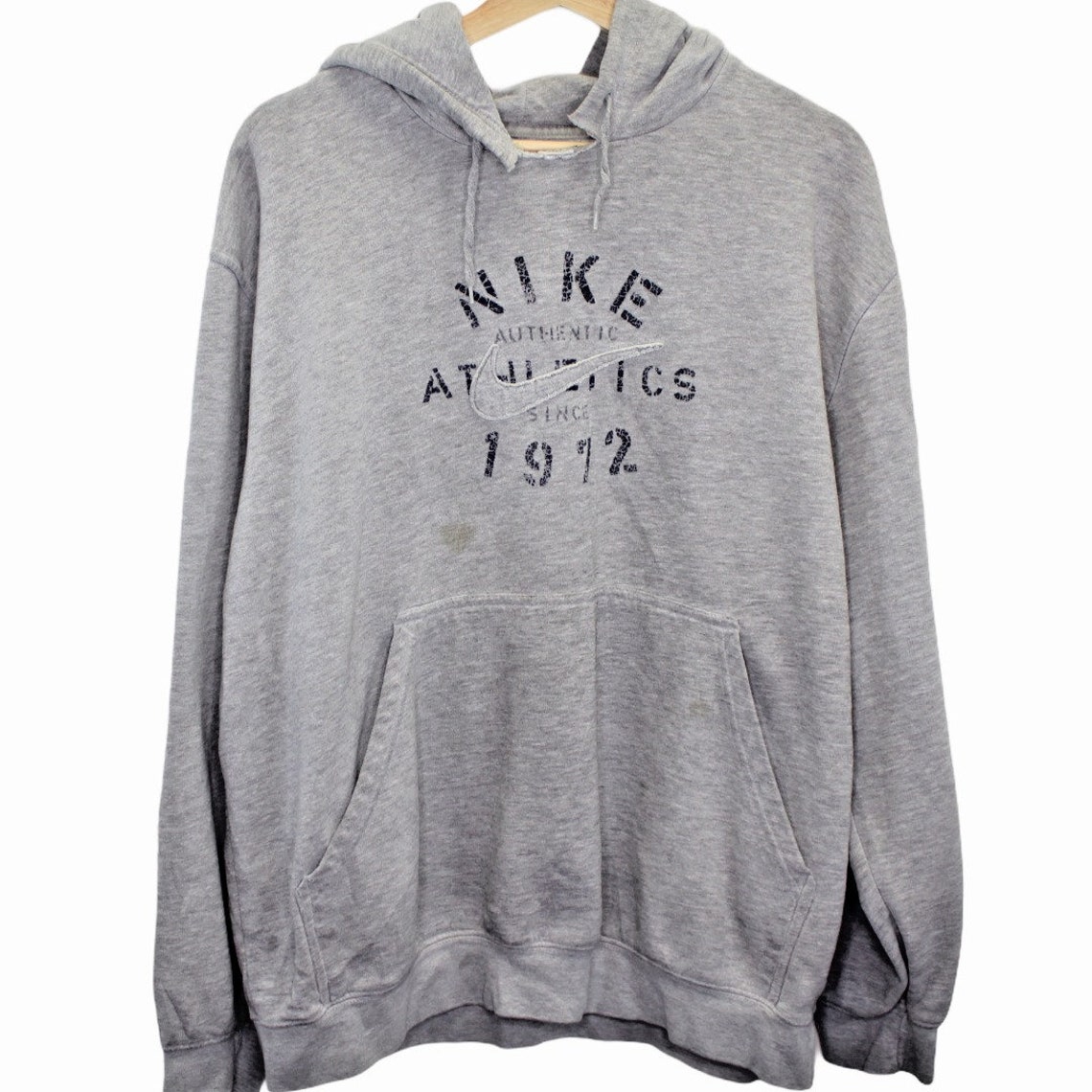 K182 Nike Athletics 1972 Center Swoosh Logo Sweatshirt Hoodie Etsy