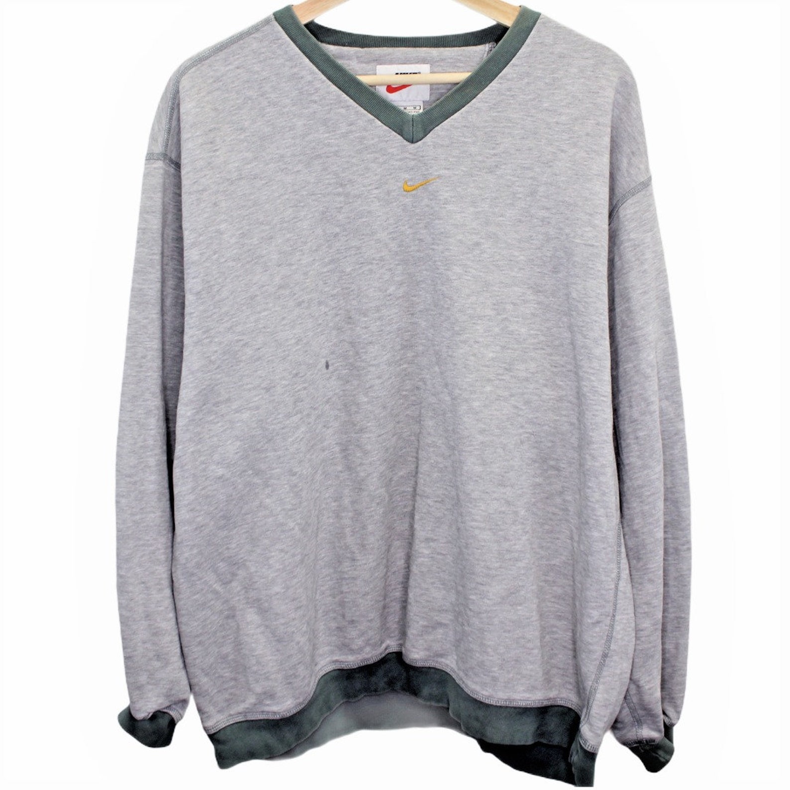 B148 Vintage Nike Center Swoosh Embroidered Pullover Sweater | Etsy