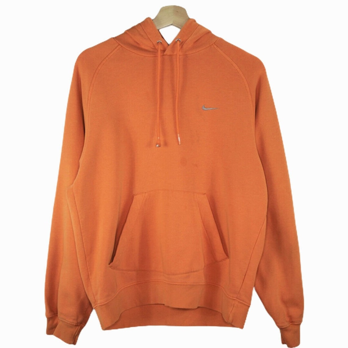 bright orange nike sweatshirt