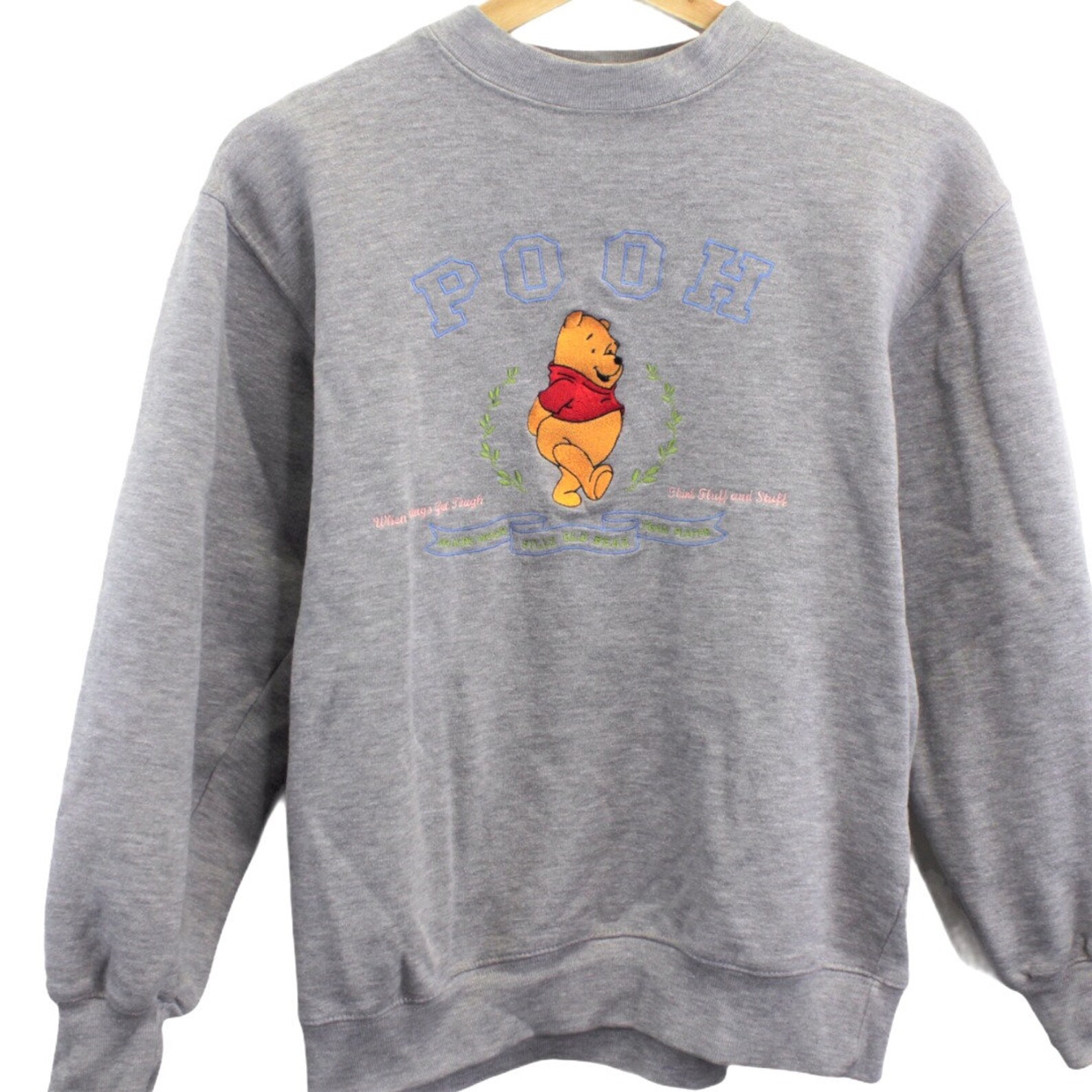 K234 Vintage Walt Disney Winnie The Pooh Pullover Sweatshirt | Etsy