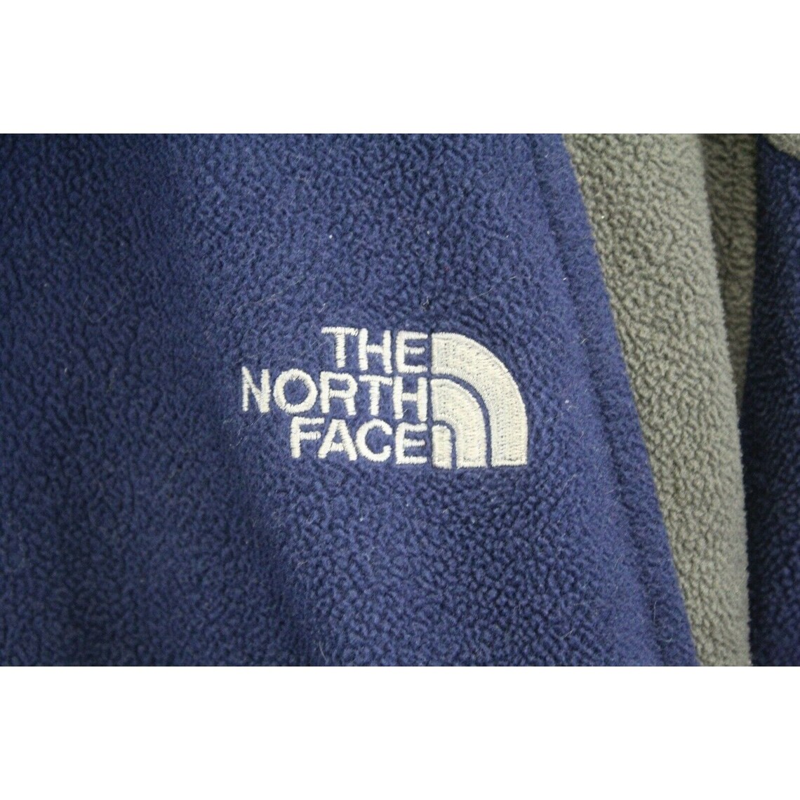 K230 The North Face Full Zip Fleece Sweater Jacket Blue | Etsy