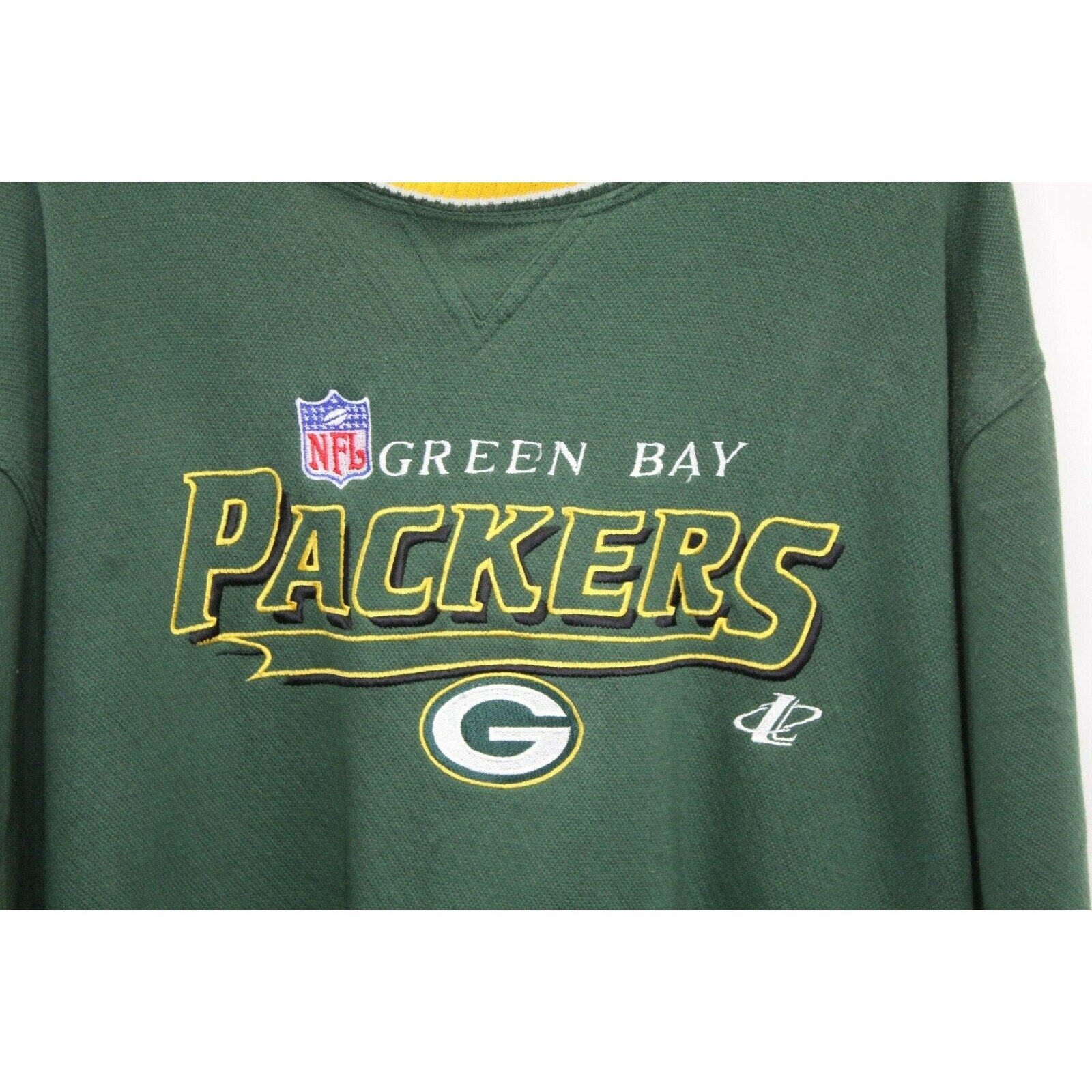 S114 Vintage Logo Athletic Green Bay Packers NFL Crewneck | Etsy