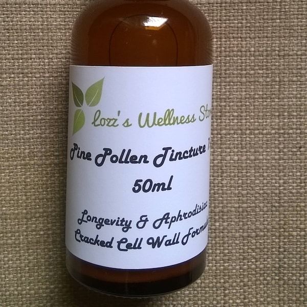 Organic Pine Pollen Tincture 1:3 50ml