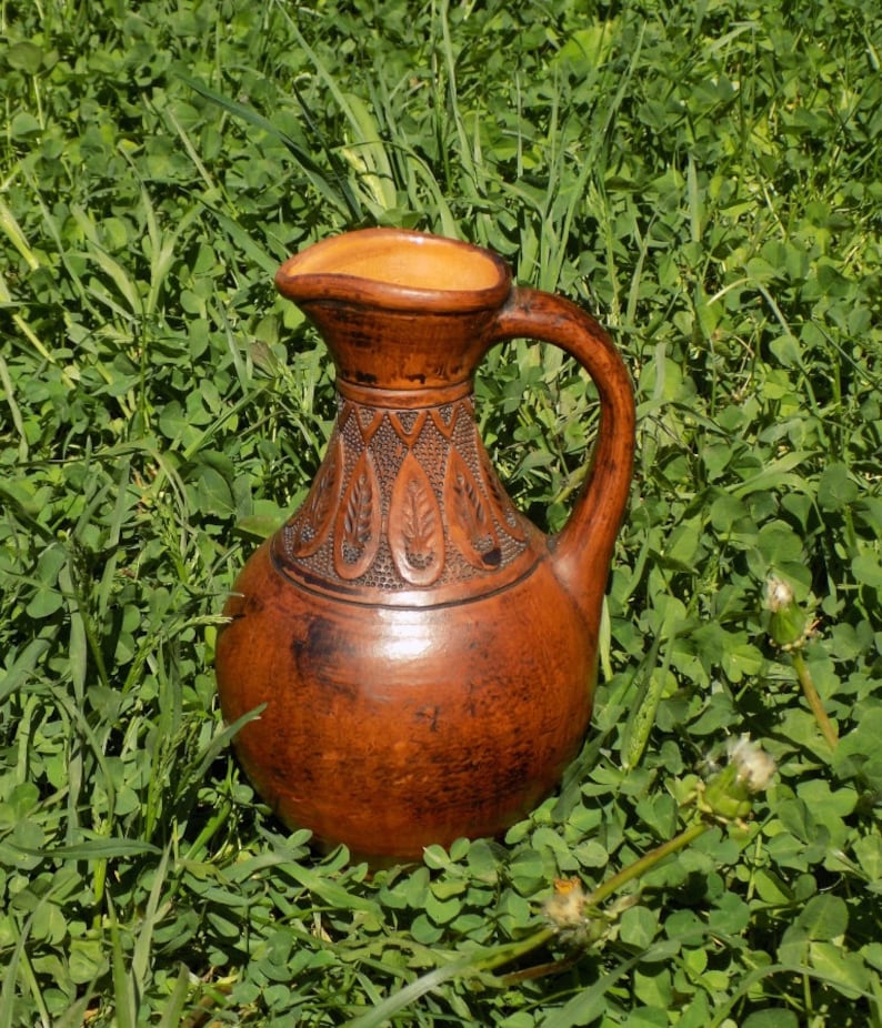 Ceramic pitcher Pottery Pitcher Handmade Functional Pottery Etsy