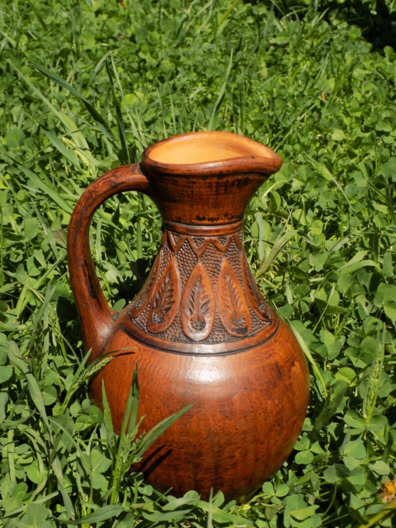 Ceramic pitcher Pottery Pitcher Handmade Functional Pottery Etsy