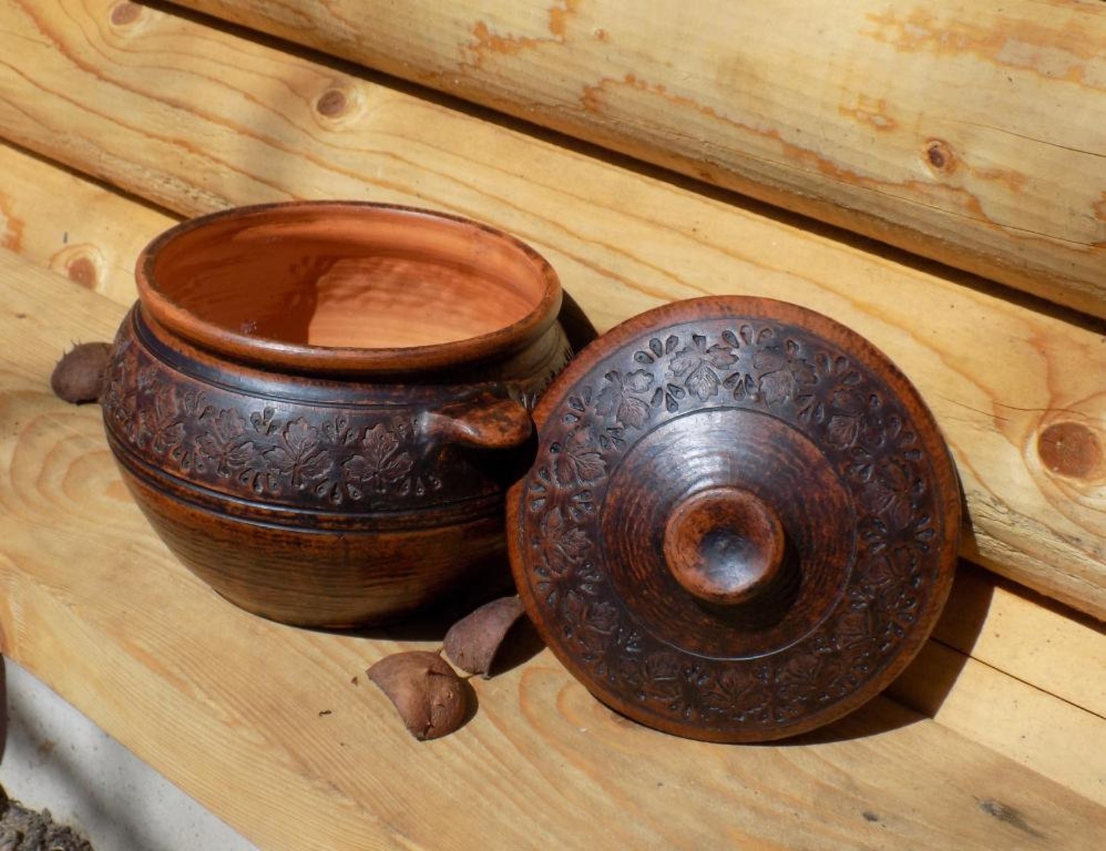 Functional Pottery For cooking Ceramic pot Pottery handmade Etsy